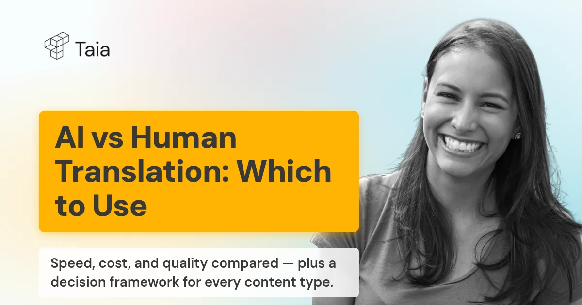 AI Translation vs Human Translation: Speed, Cost, and Quality